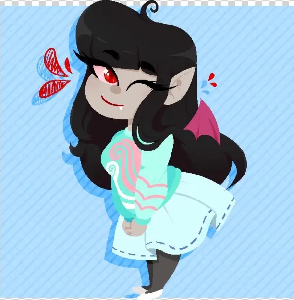 Mero The Vampire - Cartoon