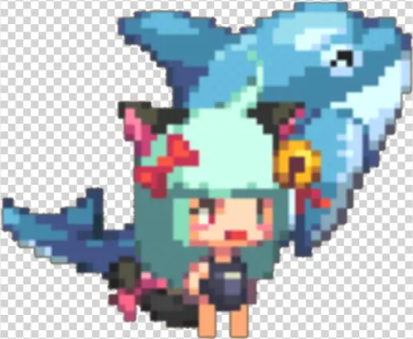 Mew On Summer Vacation - Portable Network Graphics