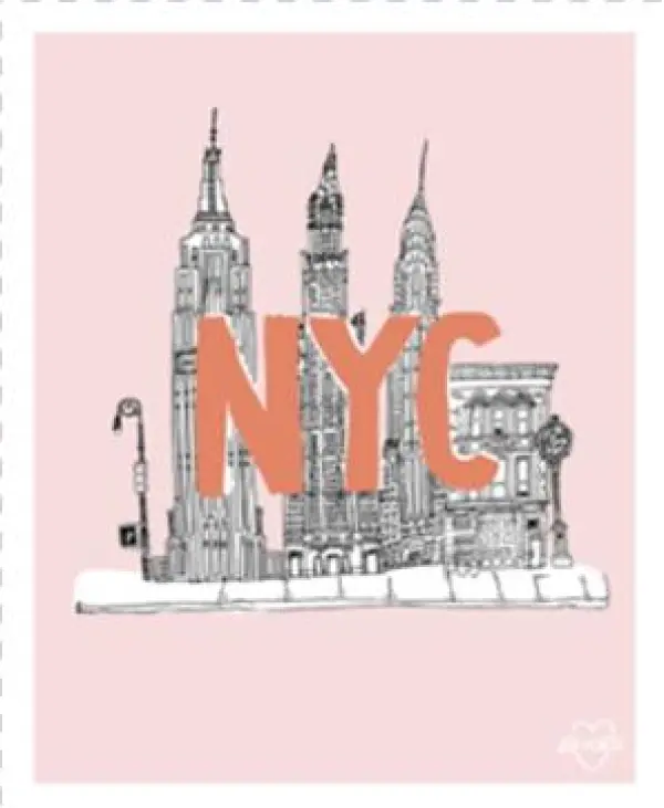 Nyc Pink Print - The Pinkprint
