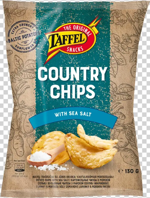Potato Chips With Sea Salt - Taffel