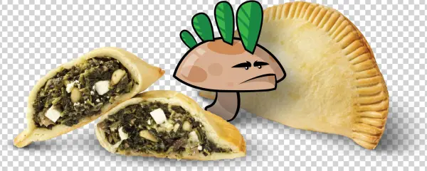 Spinach Mushroom - Fruit