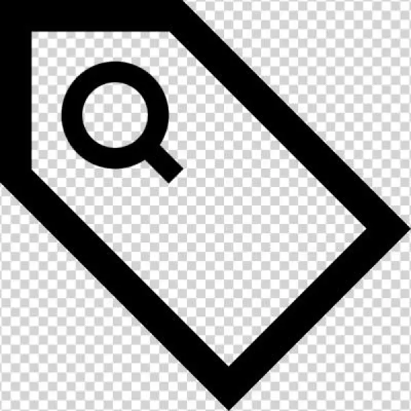 Tag Vector - Etiquetar Icono