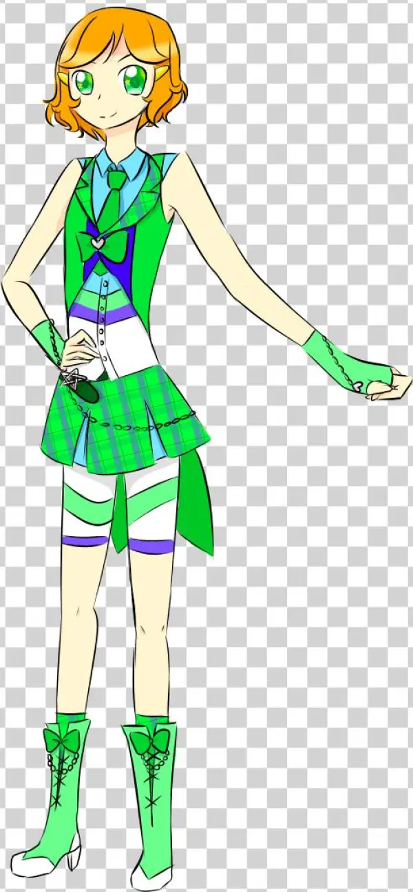 Yuka Cheer Coord2 - Illustration