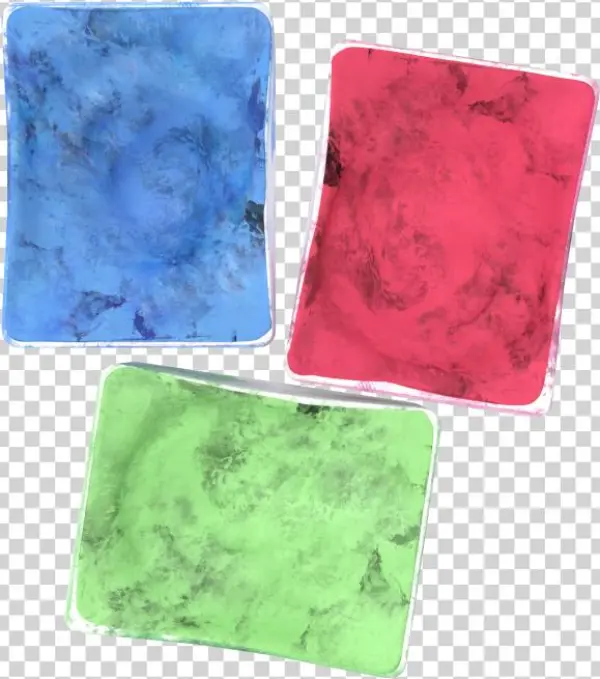 3 Hd Used Watercolor Royalty-free 3d Model - Earrings