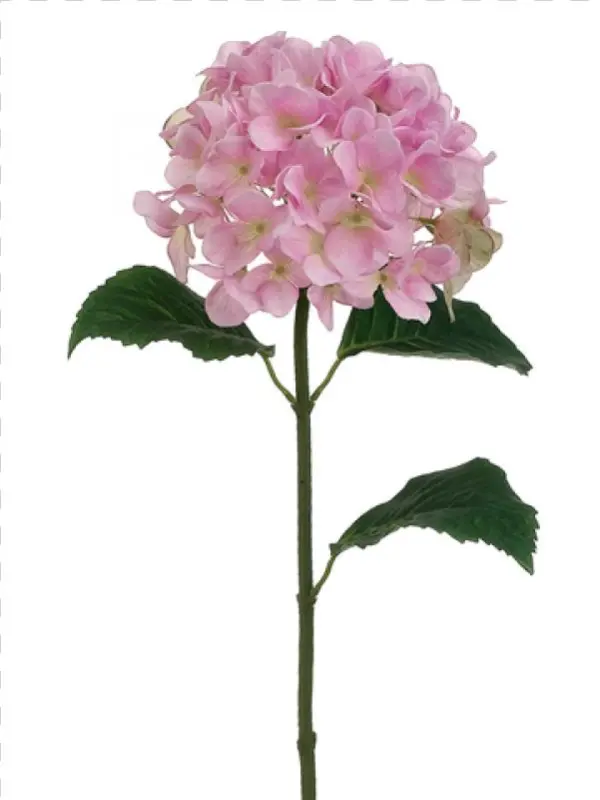 31" Hydrangea Spray Pink Green - Silk Plants Direct Hydrangea Spray - Blue Purple -