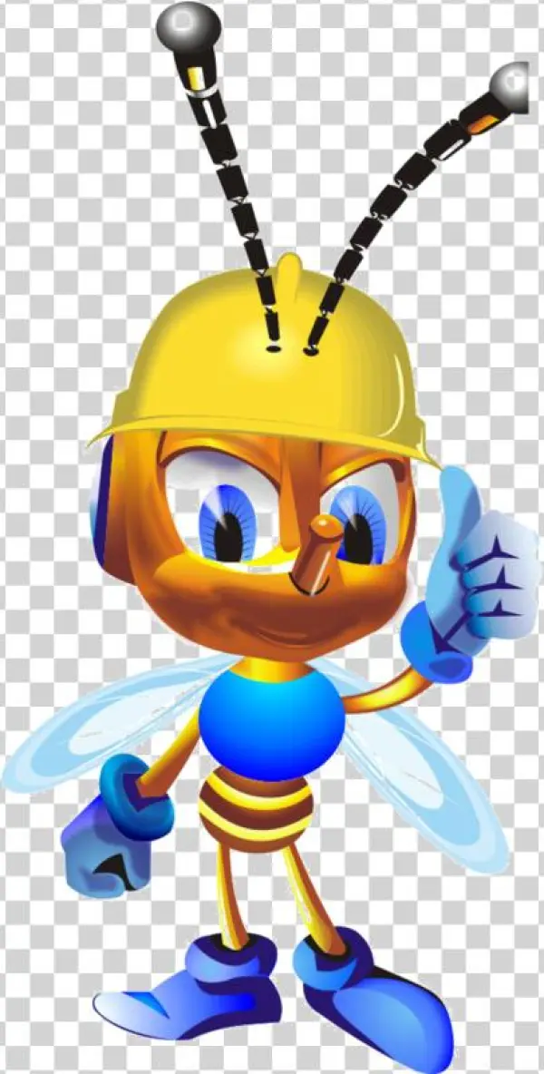 Abeilles Png Scrap Booking Embellishments Elements - Bee