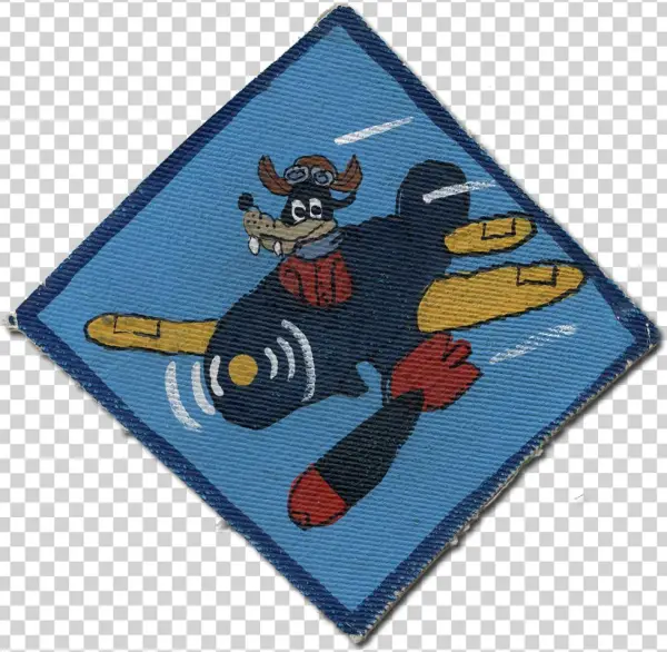 Another Example Of The Squadron Patches Produced By - Cartoon