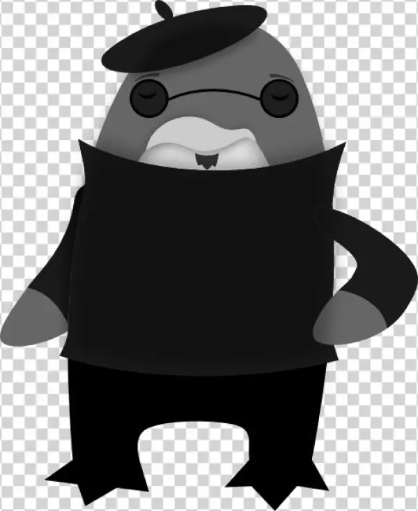 Artist Penguin Png Images