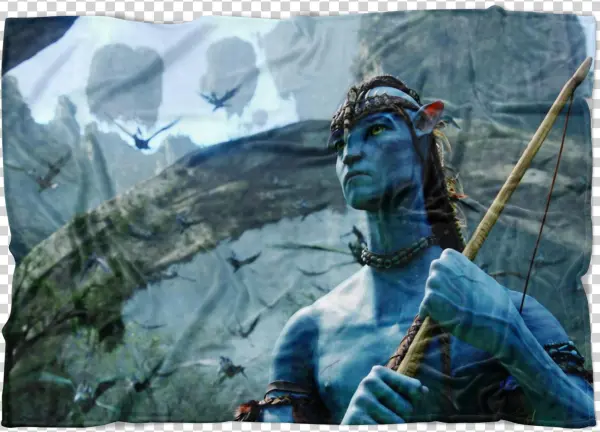 Avatar Fleece Blanket - Sam Worthington Signed 8x10 Photo W/coa Proof Avatar