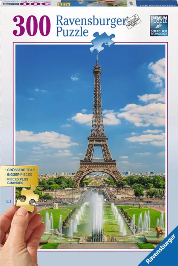 Características - Blick Auf Den Eiffelturm (puzzle)