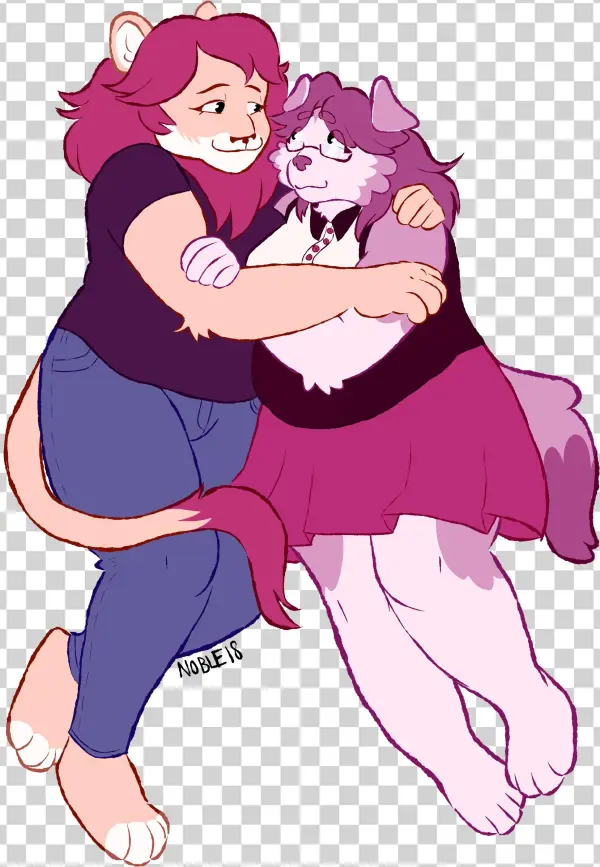 Cesare And Robin - Illustration