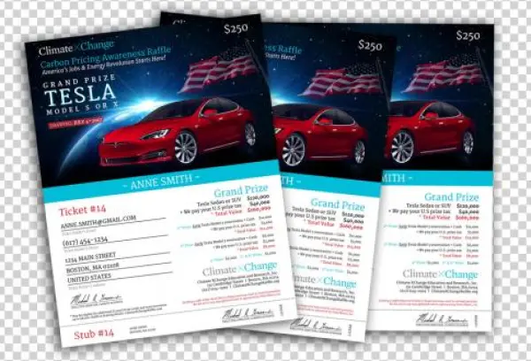 Climate Xchange Tesla Raffle - Climate Change