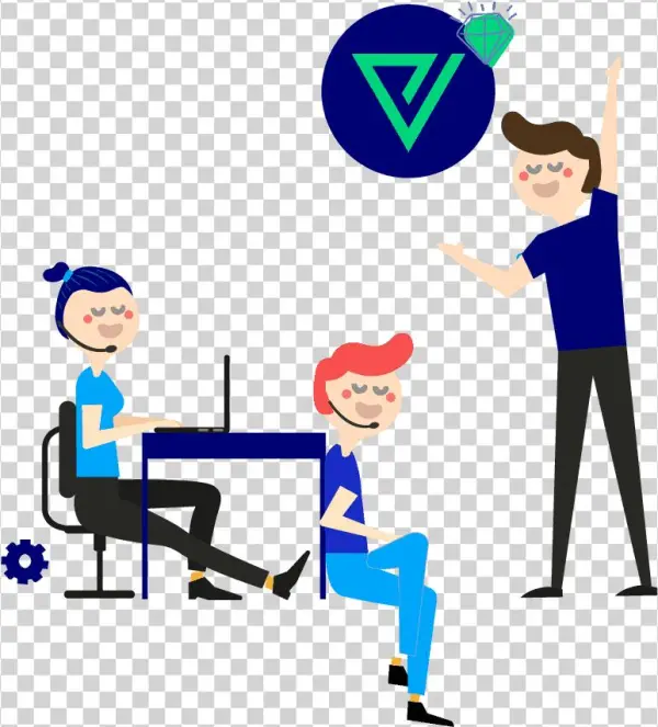 Customer Service Quality Assurance Software - Cartoon