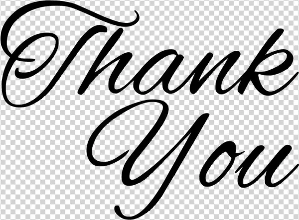 Download Png - Elegante Streifen-schwarzes Geschäft Danken Ihnen Karte