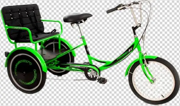 Electric Folding Trikes - Child Carrier Trike