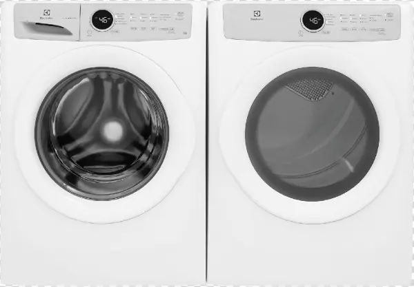 Electrolux Front Load Laundry Pair Island White Ellauefdg317tiw - Eflw317tiw