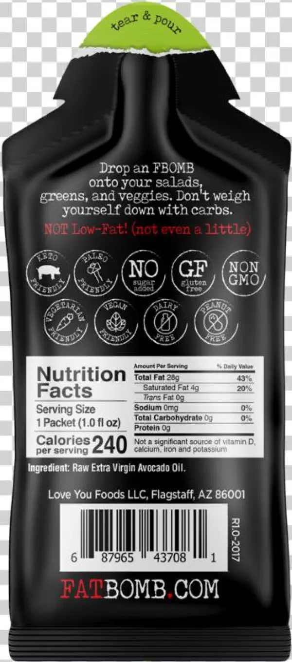Fbomb Avocado Oil - Urbech