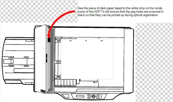 Fujitsu Scanner - Adf - Diagram