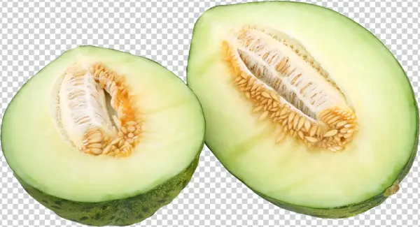 Honeydew On Transparent Background