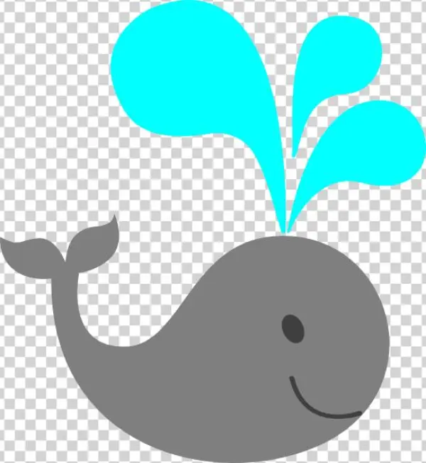 How To Set Use Little Gray Whale Clipart