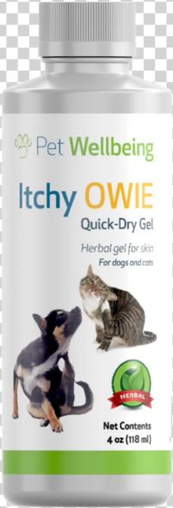 Itchy Owie Quick-dry Gel For Cat Skin Problems - Nuomi Cat Dog Pet Grooming Steel Small Brush Random