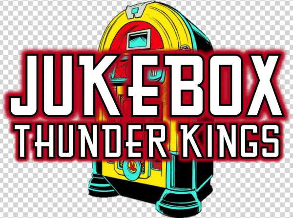 Jukebox Thunder Kings - Cafepress Juke Box Sticker