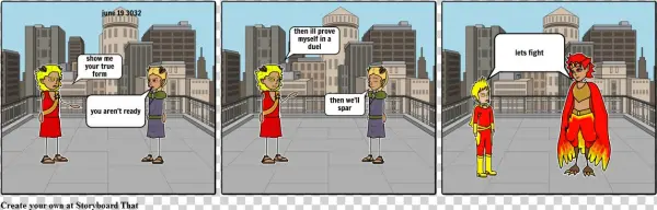 Mythical Strength - Cartoon