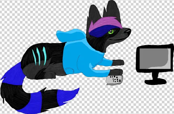 Rain Watching Tv - Television