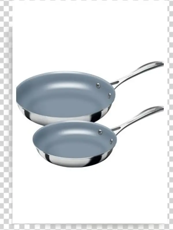 Stainless Steel Fry Pan - Zwilling Spirit 3-ply 2-pc Stainless Steel Ceramic