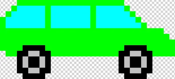 This Free Icons Png Design Of Pixel Art Car