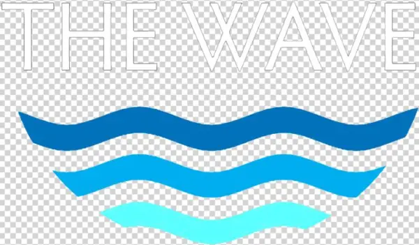 Wave White Letters - 2018
