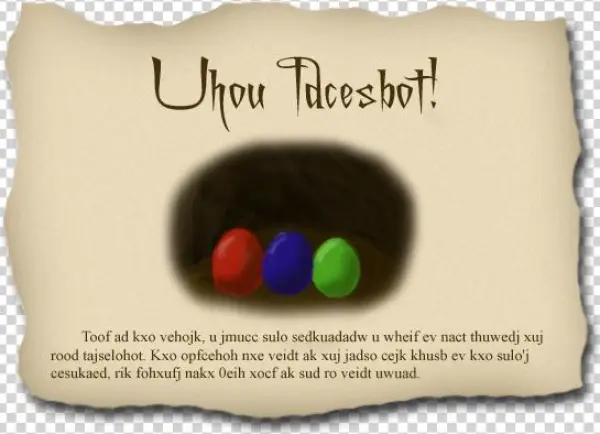 Wilderness Announcement - Cushion