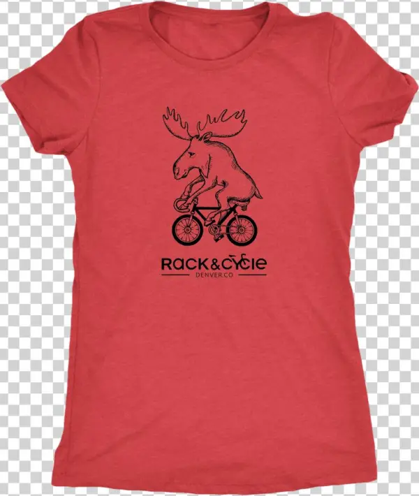 Women's Moose T-shirt - Adventure T-shirt, Vacation Tee, Traveling Shirt, Vacation