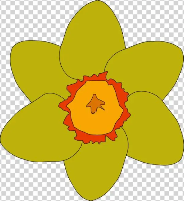 Yellow Flower Svg Clip Arts 546 X 596 Px