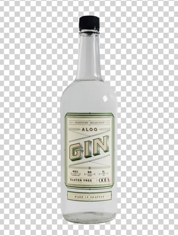 Aloo Gin Bottle Shot 2018 - Vodka