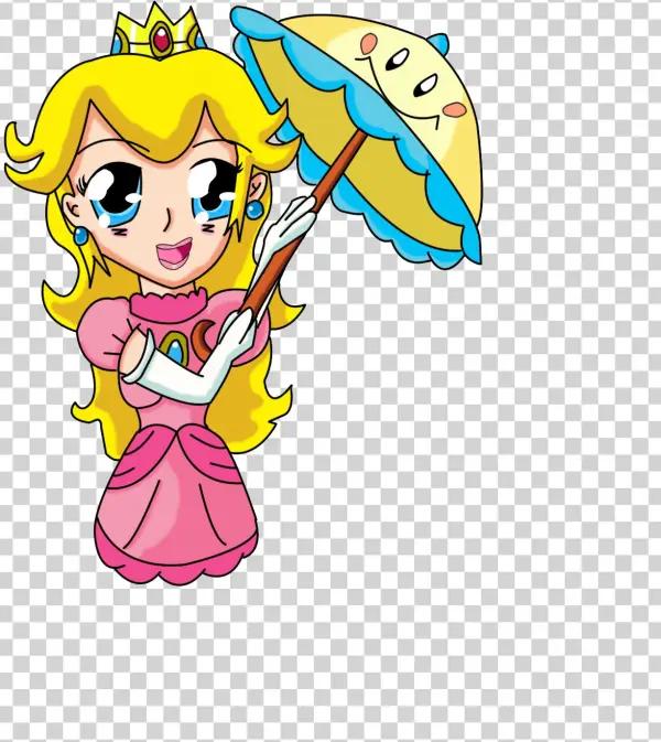 Author Comments - Peach Chibi