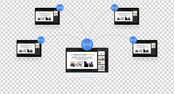 Broadcast To Deliver Presentations, Lectures, And Trainings - Web Page