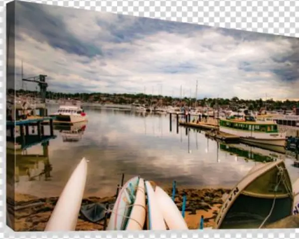 Color Explosion Canvas Print - River