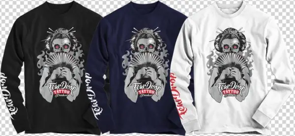 Durban Piercings - Millencolin Logo Skate Punk Band Lagwagon Long Sleeve