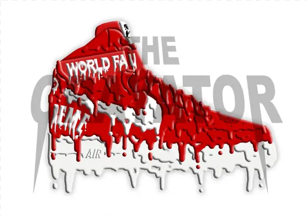 Image Of Paint Drip - Illustration