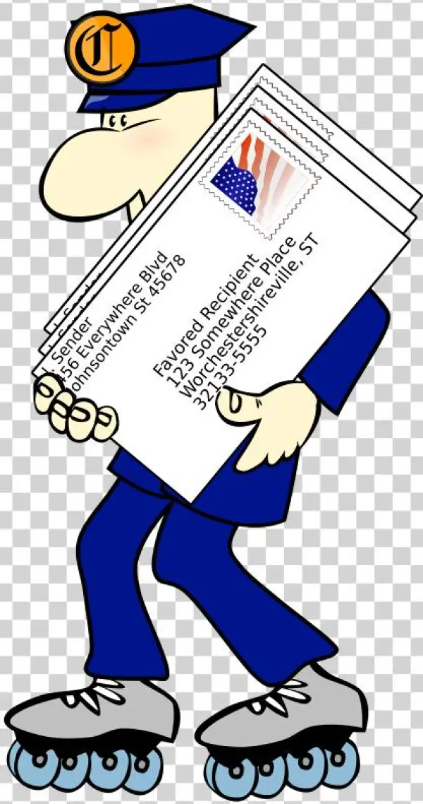 Mailman On Skates