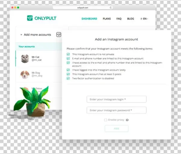 Manage Several Accounts At The Same Time - Onlypult