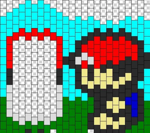 Pokemon Ash Ipod Touch Case Bead Pattern - Pokémon