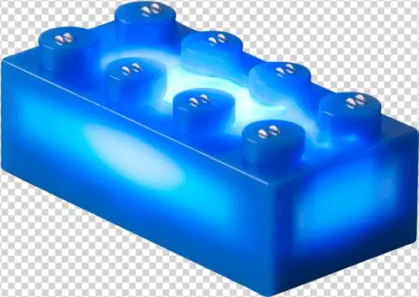Regular Blue 2×4 Light Stax Brick - Light Stax Illuminated Blocks Classic Set (36 Pieces)