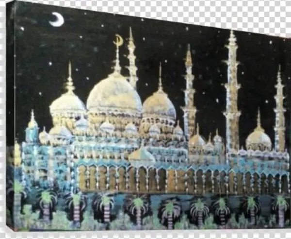 Sheik Seyad Masjid Canvas Print - Printing