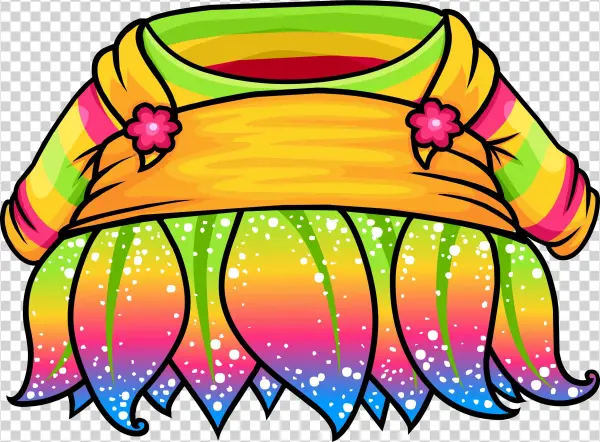 Technicolor Fairy Dress Icon