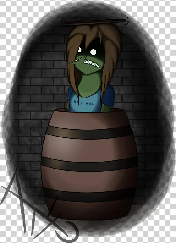 The Barrel Goblin - Cartoon