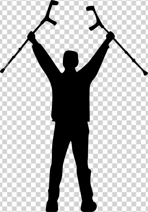 This Free Icons Png Design Of Overcoming Silhouette