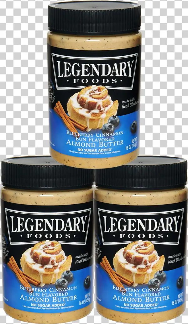 3-pack Blueberry Cinnamon Bun Almond Butter