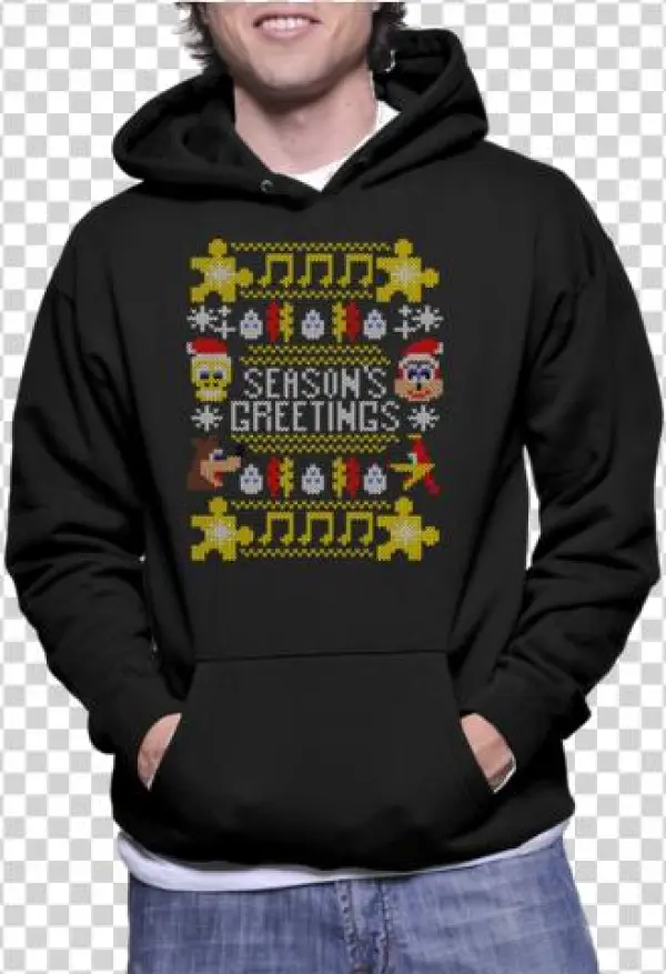 Banjo Kazooie Knit Hoodie - Bodybuilder Hoodie